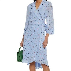 Ganni Alex wrap dress